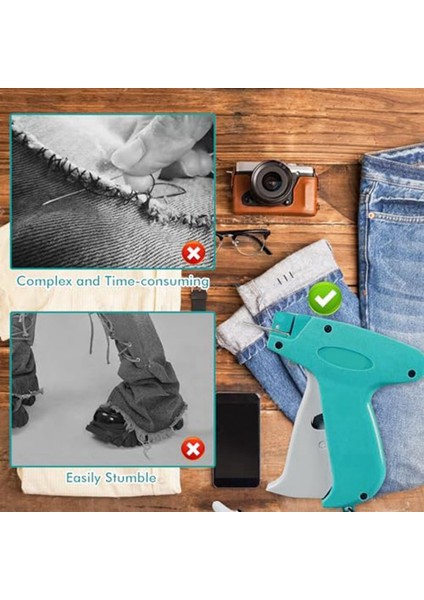 2x Etiket Tabancası Seti Ince Stitchtool 0 19 Inç/5mm 3000 Siyah ve 3000 Beyaz Bağlantı Elemanı Bir Yedek Iğne (Yurt Dışından) indirimleri