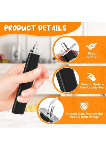 Güvenli Düğümler Oluşturmak Için 2 Adet Takı Boncuk Düğümleme Aracı Mücevher Yapımı Için Inci Mücevher Yapım Aracı (Yurt Dışından) indirimleri