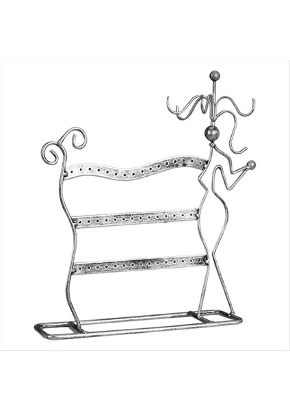 Avrupa Retro Takı Ekran Raf Dikey Yaratıcı Ev Kolye Küpe Raf Masaüstü Depolama Takı Rafları (Yurt Dışından)