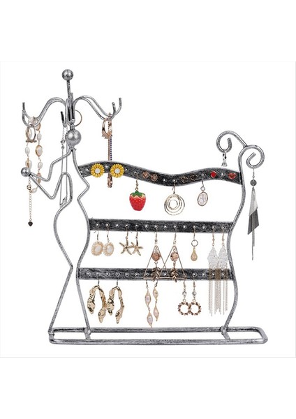 Avrupa Retro Takı Ekran Raf Dikey Yaratıcı Ev Kolye Küpe Raf Masaüstü Depolama Takı Rafları (Yurt Dışından) fiyatları
