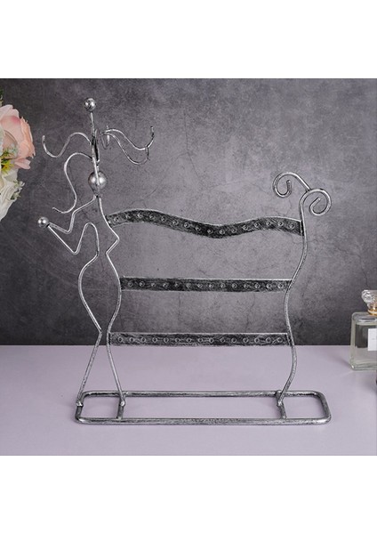 Avrupa Retro Takı Ekran Raf Dikey Yaratıcı Ev Kolye Küpe Raf Masaüstü Depolama Takı Rafları (Yurt Dışından) indirimleri