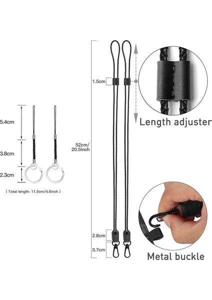 2 Adet Örgülü Rozet Kimlik Rozetleri Için Kradardlar Talepler Talikatları Anahtarlar Uzun Kayış Boyun Kordonları Erkekler Için Kadınlar B (Yurt Dışından) modelleri