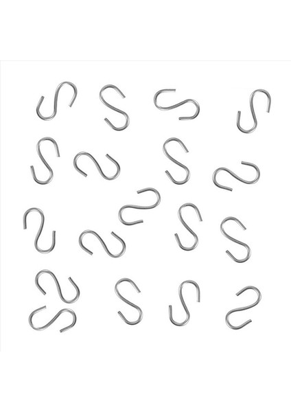 450 Adet Mini Kanca Konektörleri Dıy El Sanatları Için Metal S Şeklinde Tel Kanca Askıları Asma Takılar Anahtar Zincir ve Etiketler (Yurt Dışından) fiyatları