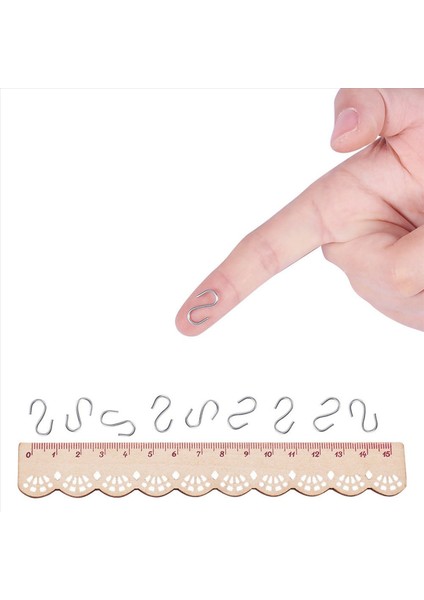 450 Adet Mini Kanca Konektörleri Dıy El Sanatları Için Metal S Şeklinde Tel Kanca Askıları Asma Takılar Anahtar Zincir ve Etiketler (Yurt Dışından) indirimleri