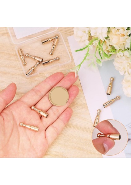 12PCS Bolo Kravat Uçları Yedek Kapaklar Uzun Alaşım Kablosu Giysiler Için Pürüzsüz Biterler Dereceli Zincir Bilezik Diy El Sanatları B (Yurt Dışından) indirimleri