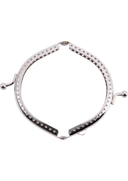 10X Metal Çerçeveler Snap Toka Kemeri Desen Para Tarzı Çanta Gümüş (Yurt Dışından) modelleri