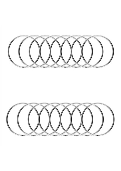 400PCS 1 Inç Anahtar Yüzük Açık Anahtar Yüzük Metal Anahtar Halkası Düz Halkası Ev Arabası Anahtar Zinciri (Yurt Dışından) indirimleri