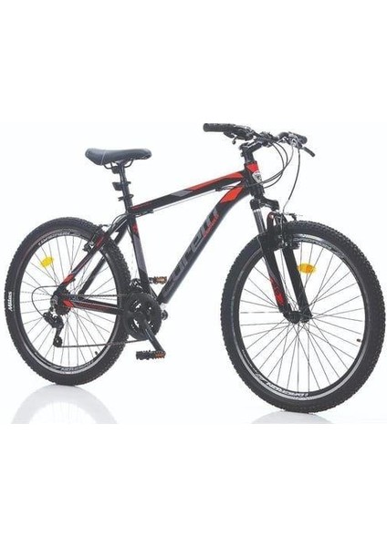 Snoop 3.4 29 Jant 21 Vites 46CM Kadro Siyah/kırmızı/gri Dağ Bisikleti V Fren