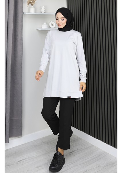 Araboy Spor Penye Tunik 9127-03 Taş modelleri