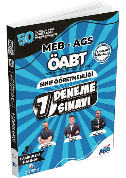 2026 Öabt Meb-Ags Sınıf Öğretmenliği 7 Deneme Fasikül Çözümlü