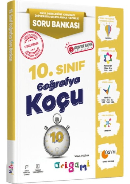 10. Sınıf Coğrafya Origami Soru Bankası