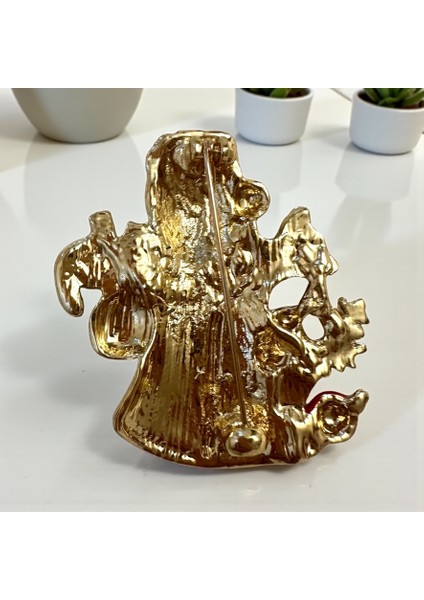 Noel Baba Broş, Yılbaşı, Yeni Yıl Broş Boy 4 En 3 cm fiyatları