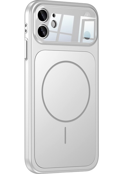 iPhone 11 Kılıf Zore M-Safe Şarj Özellikli Kamera Korumalı Formen Kapak - Siyah