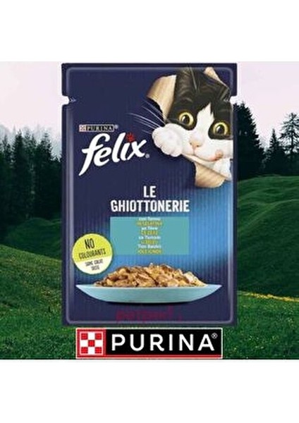Ton Balıklı Pouch Mama 85 Gr Lezzetli İstiridye Tatlı Kedi Maması fırsatları