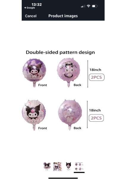 5 Li Folyo Balon Seti fiyatları