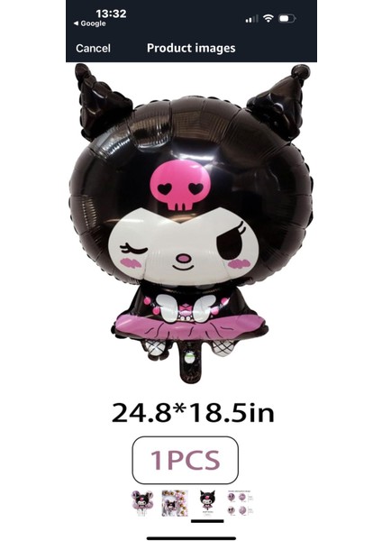 5 Li Folyo Balon Seti modelleri