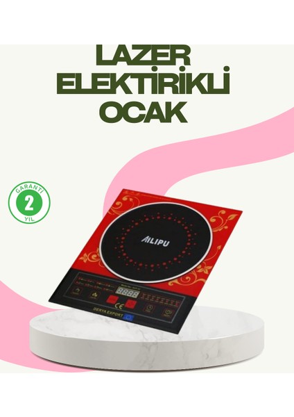 8 Akıllı Pişirme Menülü LED Ekranlı Indüksiyon Ocak