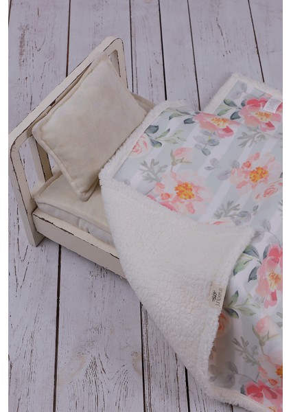 Rose Bebek Battaniyesi Kalın Koyun Tüyü Battaniye fırsatları