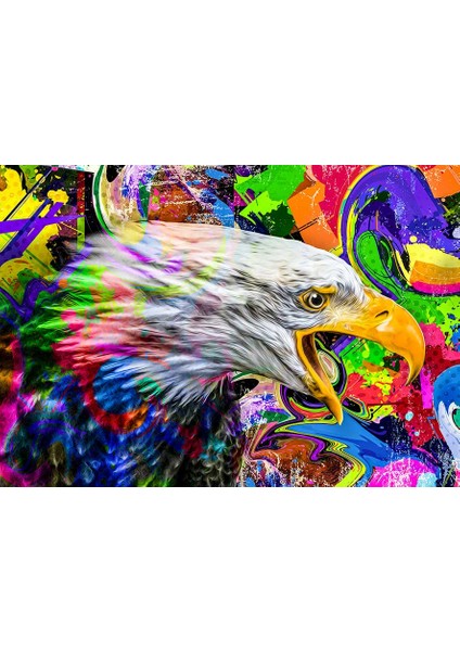 Özgür Ruh Kartal Pop Art Kanvas Tablo fiyatları