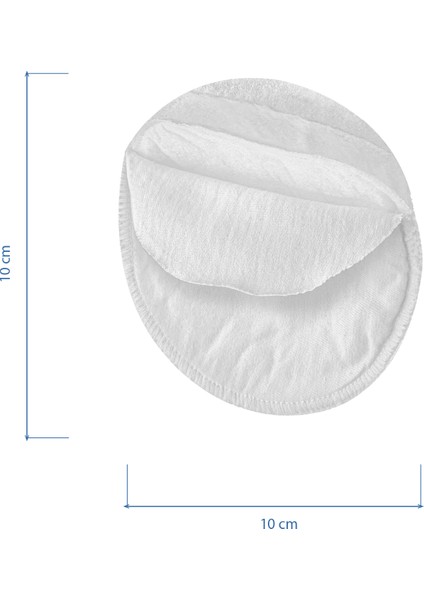 Yıkanabilir 6'lı Kumaş Göğüs Pedi