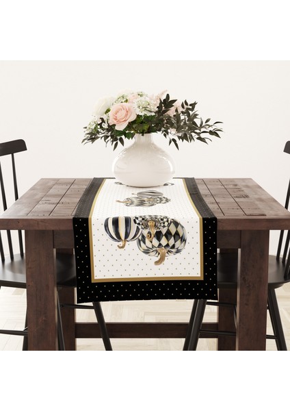 Özel Tasarım Modern Leke Tutmaz Kumaş Kenarları Dikişli Dekoratif Masa Örtüsü Runner 45×100 cm fiyatları