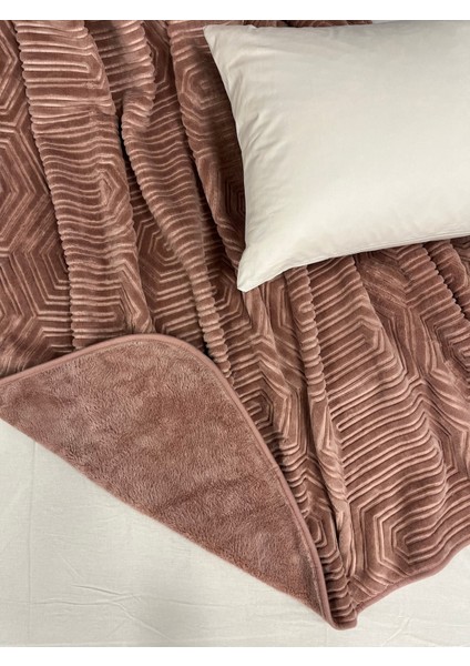 Tek Kişilik Battaniye Kalın Embos Kahve fiyatları