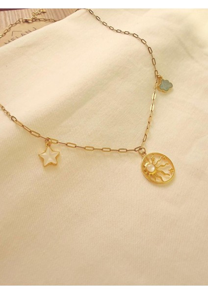 Özel Tasarım Gökyüzü Çelik Kolye modelleri