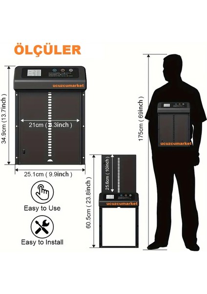 Güneş Enerjili (Şarjlı) Kümes Kapısı(Programlanabilir Digital Ekran-Sıkışma Önleyici) fırsatları