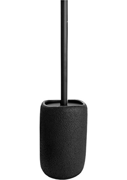 Siyah 5'li Banyo Seti Poliresin Malzemeden Modern Tasarım ile Fonksiyonel Kullanım