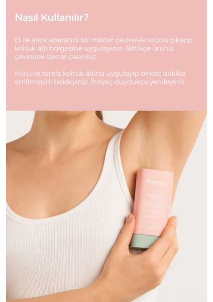 %100 Doğal Deo Stick / Roll On - Vanilya Kokulu ve Nemlendirici Etkili - 20ML – Soft fiyatları