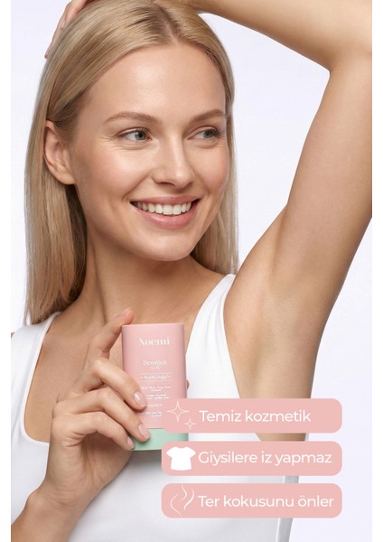 %100 Doğal Deo Stick / Roll On - Vanilya Kokulu ve Nemlendirici Etkili - 20ML – Soft fırsatları