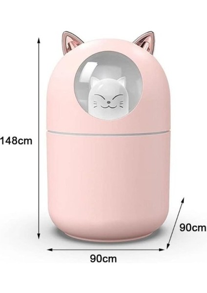 Sevimli Kedi Tasarımlı H2O Nemlendirici fırsatları