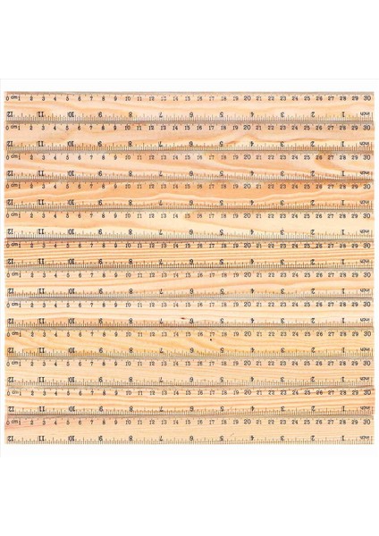 12 x Ahşap Cetvel Öğrenci Yöneticiler Ahşap Okul Cetvelleri Ofis Cetveli Ölçüm Cetvel, 2 Ölçek (12 Inç ve 30 Cm) (Yurt Dışından) fiyatları