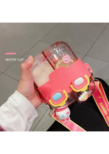 Giavos Çocukların Karikatür Temalı Çift Namlu Saman Kupası-Büyük Kapasitesi, Güzel Tasarım, Araba Seyahati Için Uygun. (Yurt Dışından) indirimleri