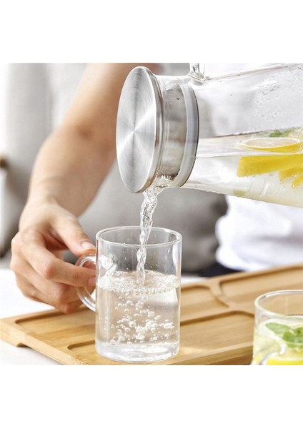 Cam Sürahi, Kapalı Su Sürahi, Isıya Dayanıklı Borosilikat Sürahi, Paylaşılan Sıcak ve Soğuk Su Isıtıcısı, Süt, Kahve Için (Yurt Dışından) fiyatları