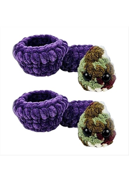 Kase, El Yapımı Peluş Doldurulmuş Oyuncaklar, Masaüstü Süsleri, Sigara Içen Mor Için Arkadaş Doğum Günü si ile Bir Peluş Benimseyin (Yurt Dışından)