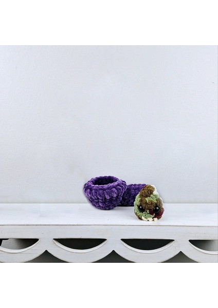 Kase, El Yapımı Peluş Doldurulmuş Oyuncaklar, Masaüstü Süsleri, Sigara Içen Mor Için Arkadaş Doğum Günü si ile Bir Peluş Benimseyin (Yurt Dışından) indirimleri