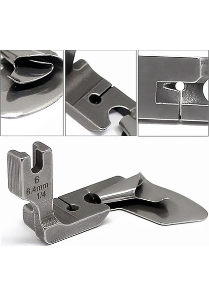 3pc Endüstriyel Kavisli Kaydırma Hemmer Ayağı 1/8INCH+3/16INCH+1/4INCH Etek Çekme Tüpü Ipek Şifon Etek Kıvırma Basınç Ayağı (Yurt Dışından) indirimleri