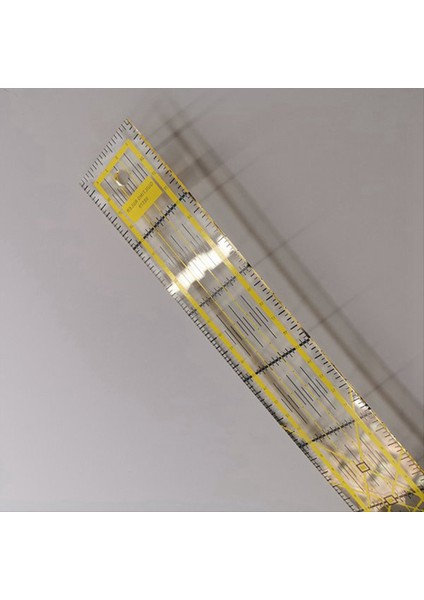 6 Adet Akrilik Kapitone Hükümdarlar Kare Kumaş Kesme Cetveli ile Açık Işaret Kapitone Cetveli Ütü Cetveli Zanaat Için (Yurt Dışından) modelleri