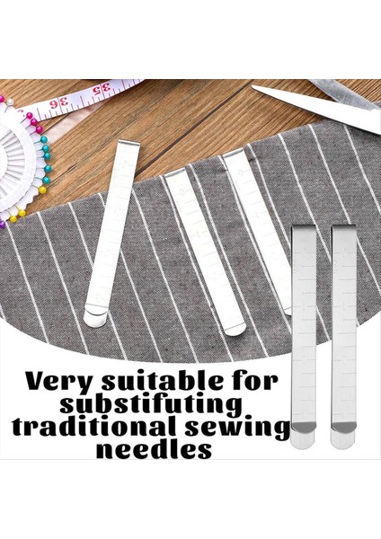 40PIECES Dikiş Klipsleri Seti, Dikiş Ölçüm Cetvel Metal Etek Etleme Pimleri ve Işaretleme Aksesuarları Için (Yurt Dışından) fiyatları