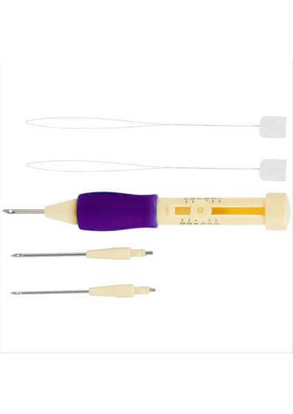 Yumruk Iğne, Nakış Iğnesi Yumruk, Orta Yumruk Iğnesi Için Beden Kalem Kiti Aleti, 3 Iğne Diy Zanaat ile Yonca (Yurt Dışından) modelleri