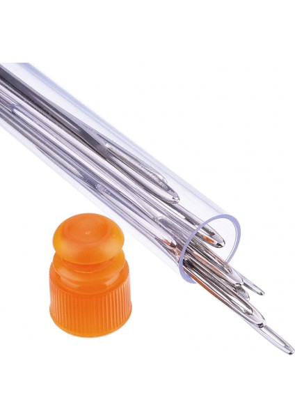 15 Adet Künt Iğneler Paslanmaz Çelik Büyük Göz Iplik Örgü Iğneleri Dikiş Iğneleri, 3 Boyut (Yurt Dışından) modelleri