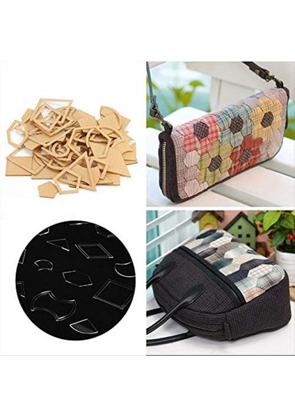 Akrilik Şablon Şablonu, El Yapımı Karışık Yorgan Şablonları Patchwork Quilter, Zanaat Kapitone ve Patchwork Şablonları (Yurt Dışından) fiyatları