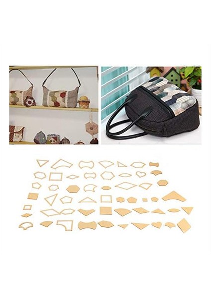 Akrilik Şablon Şablonu, El Yapımı Karışık Yorgan Şablonları Patchwork Quilter, Zanaat Kapitone ve Patchwork Şablonları (Yurt Dışından) modelleri