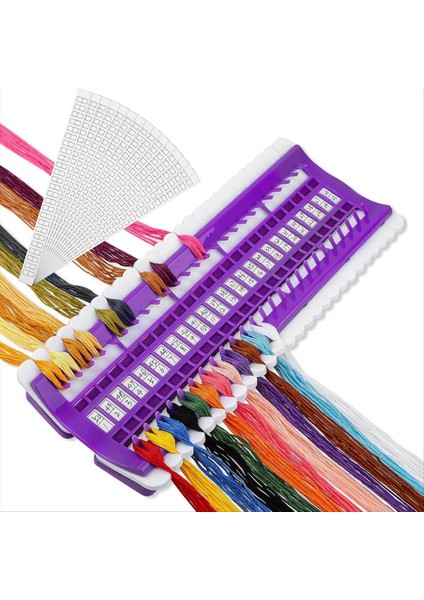 50 Pozisyon Nakış Ipi Depolama, Plastik Dikiş Iplik Organizatör Nakış Iplik Tutucu Için (Yurt Dışından) indirimleri