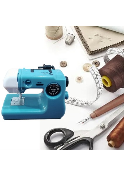 Taşınabilir Dikiş Makinesi Plastikler Pembe/mavi/kırmızı Ev Dikiş Aksesuarları Ev Işçiliği Mini Elektrikli Dikiş Makinesi A (Yurt Dışından) fiyatları
