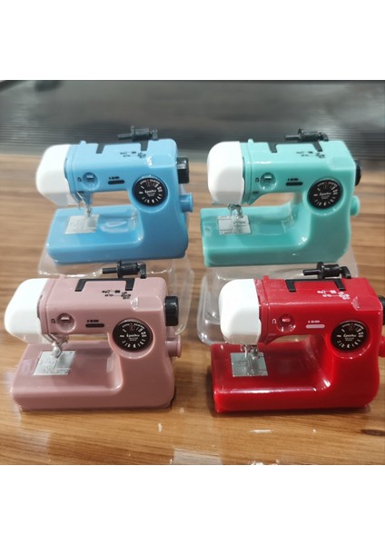 Taşınabilir Dikiş Makinesi Plastikler Pembe/mavi/kırmızı Ev Dikiş Aksesuarları Ev Işçiliği Mini Elektrikli Dikiş Makinesi A (Yurt Dışından) fırsatları