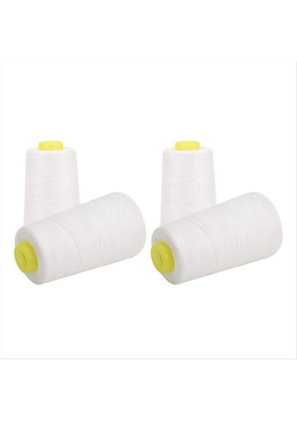 Dikiş Için Çok Amaçlı Beyaz Iplik, Dikiş Makinesi Için Her Bir Makara Ipliği 3000 Metre Dikiş Ipliği Dikiş Ipliği (Yurt Dışından)