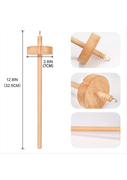 Iplik Için Tığ Işi Için Iplik Eğirme Tekerleği Iplik Yapmak Için El Oymalı Ahşap Milli Alet (Yurt Dışından) indirimleri