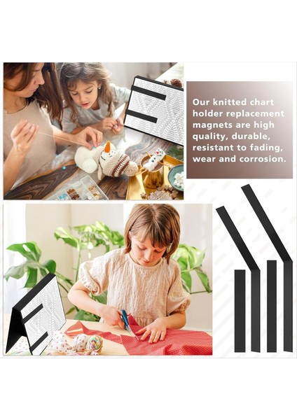 8 Adet Çapraz Dikiş Hattı Kaleci 7.5 Inç ve 6 Inçlik Manyetik Çapraz Dikiş Aksesuarları ve Tığ Işi Için Malzemeler (Yurt Dışından) modelleri